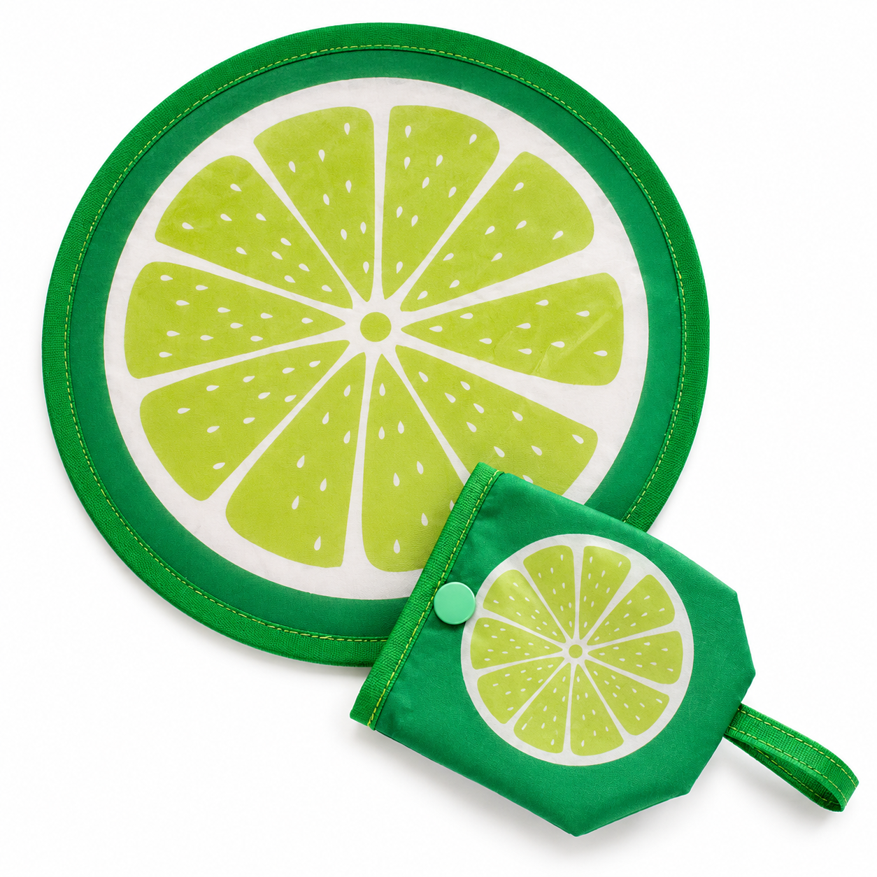 Round shape hand fan